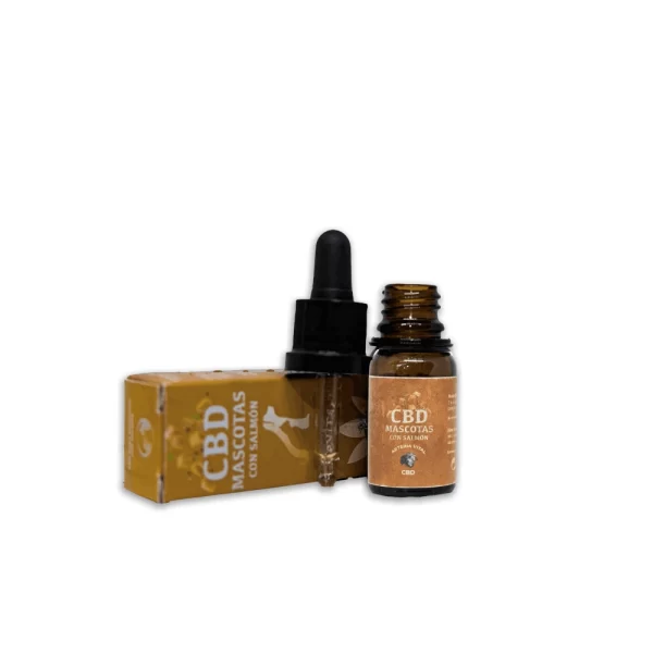 Aceite CBD Mascotas bote caja