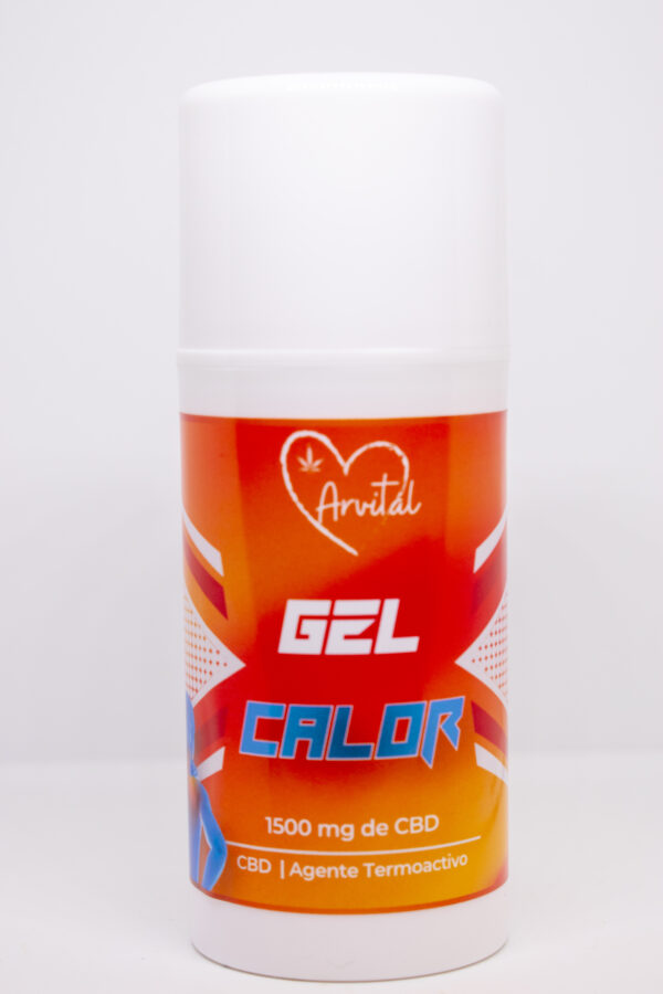 Gel Muscular CBD efecto Calor