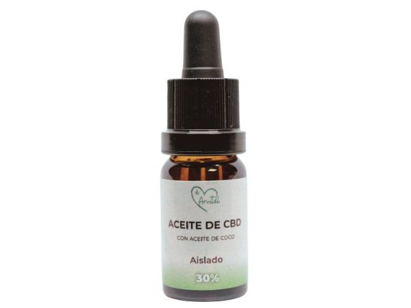 Aceite de CBD aislado al 30% para promover calma y bienestar.